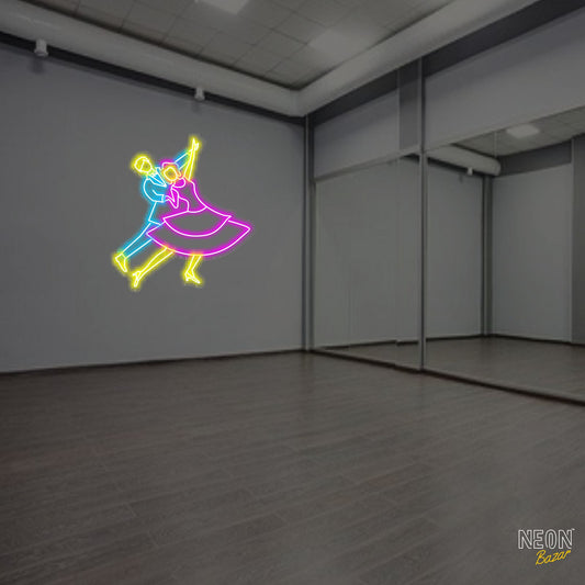 Couple Dance Neon Sign - NeonBazar