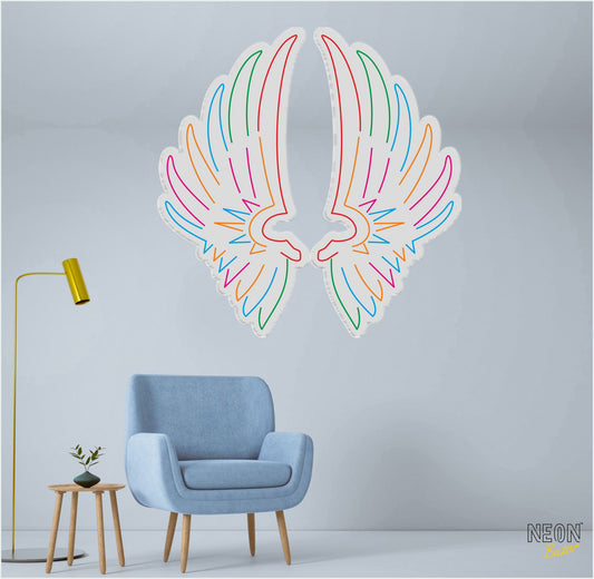 Wings Neon Lights - NeonBazar