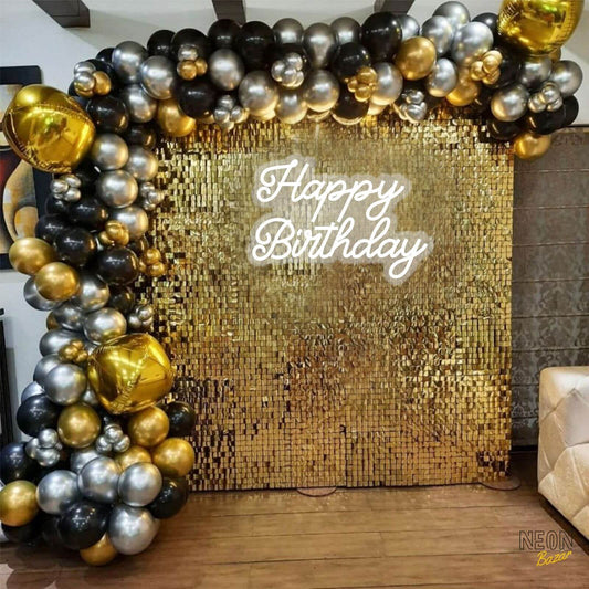 Happy Birthday Neon Light Sign - NeonBazar