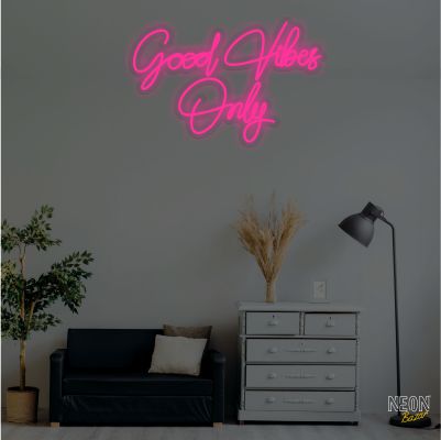 Good Vibes Only Neon Sign Light - NeonBazar