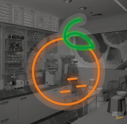 Orange Neon Sign - NeonBazar