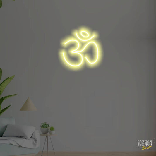 Om Neon Sign Light