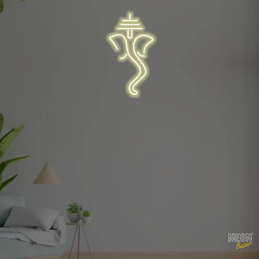 Ganesha Neon Sign Light