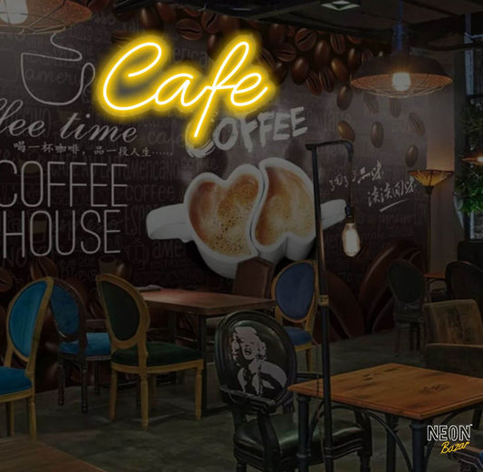 Cafe Neon Sign Light