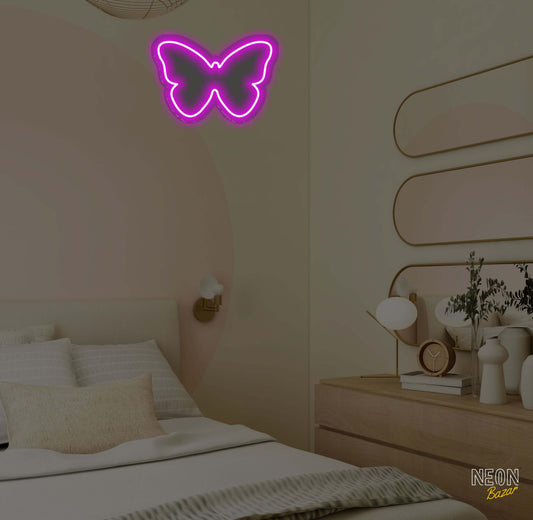 Butterfly Neon Sign Light