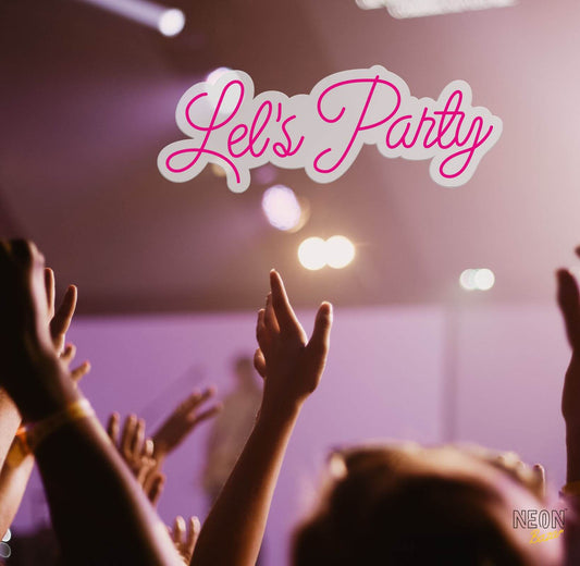 Let'S Party Neon Sign Light