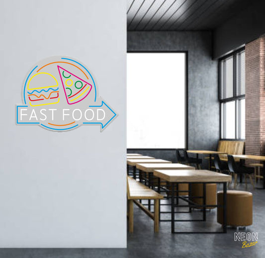 Fast Food Neon Light Sign