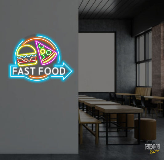 Fast Food Neon Light Sign