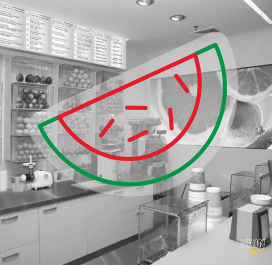 Watermelon Slice Neon Sign - NeonBazar