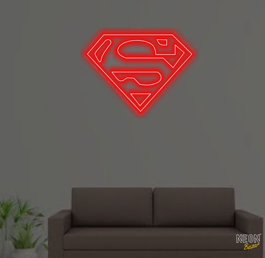 Superman Neon Sign - NeonBazar