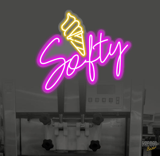 Softy Neon Light Sign - NeonBazar