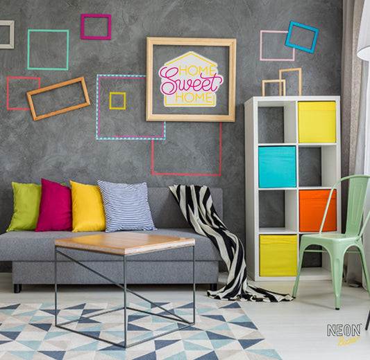 Home Sweet Home Neon Light Sign - NeonBazar