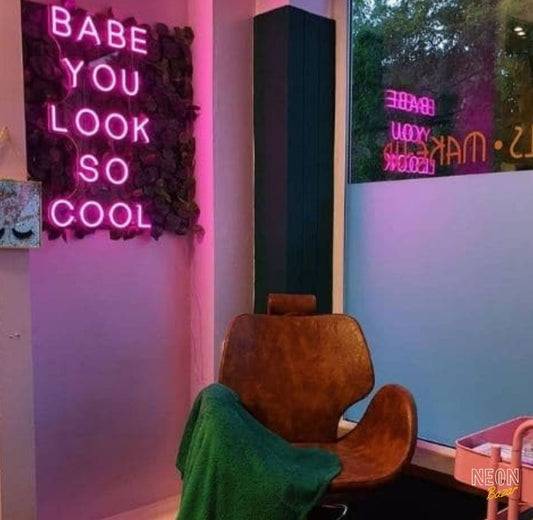 Baby You Look So Cool Neon Light Sign - NeonBazar