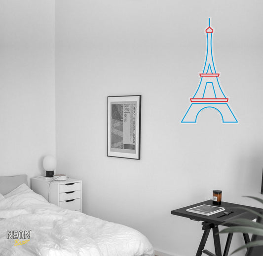 Paris Eiffel Tower Neon Light Sign - NeonBazar