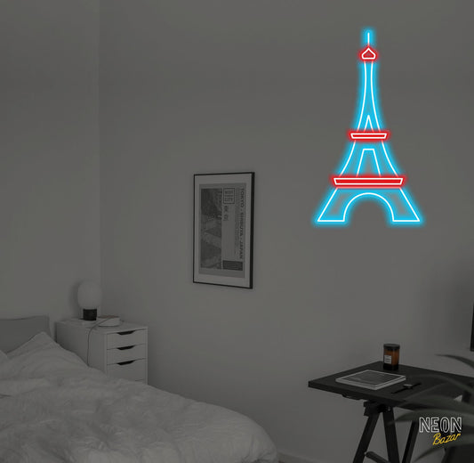 Paris Eiffel Tower Neon Light Sign - NeonBazar