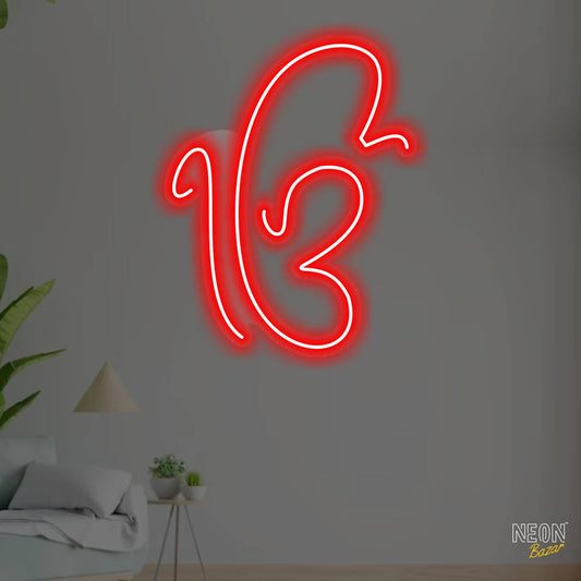 Ek Omkar Neon Sign Light