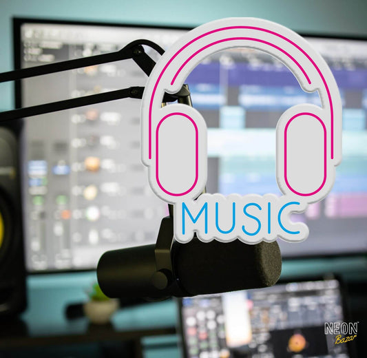 Music Neon Sign Light